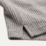 The Ravenswood Men’s Waffle Knit Half Zip Polo Shirt