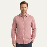 The Glenpark Ridge Men’s Linen Casual Button-Up Shirt