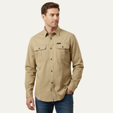 The Ashton Ridge Men’s Solid Colour Multi Pocket Cotton Cargo Shirt