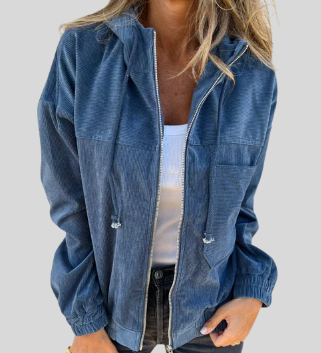 Delphine | Cozy Zip-Up Vest