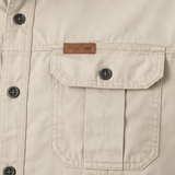 The Cedarfield Men’s Solid Colour Multi Pocket Soft Cargo Shirt