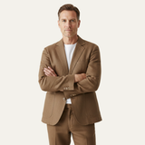 The Elmstead Men’s Solid Colour Casual Linen Blazer