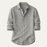 The Pinehurst Ridge Men’s Lightweight Summer Beach Linen Shirt