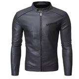 Adrien™ | Sophisticated Leather Jacket