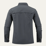 The Montbrook Men’s Tactical Multi Pocket Outdoor Cargo Shirt