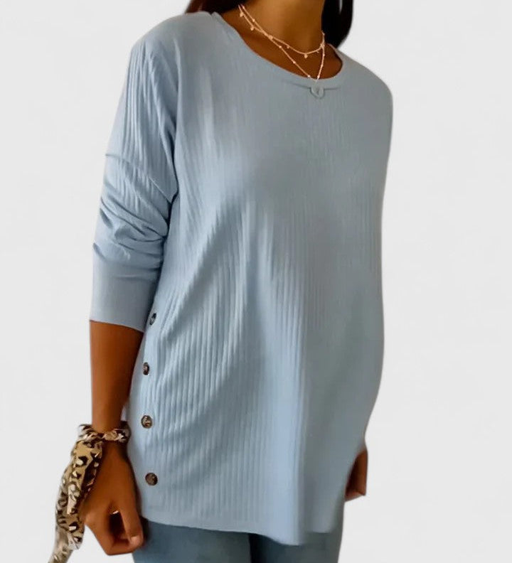 Manon | Stylish Crew Neck Blouse