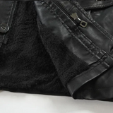 Adrien™ | Stylish Long Leather Coat for Men