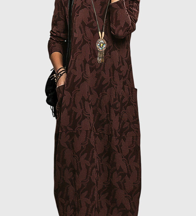 Victoria | Casual Round Neck Dress