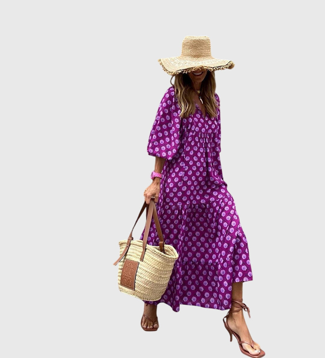 Françoise | Bohemian Maxi Dress