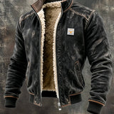 Marin | Retro-Inspired Jacket with Cozy Sherpa Lining