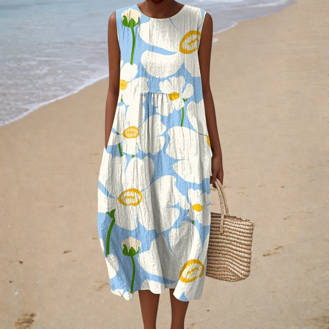 Loïc - Comfortable Sleeveless Summer Dress