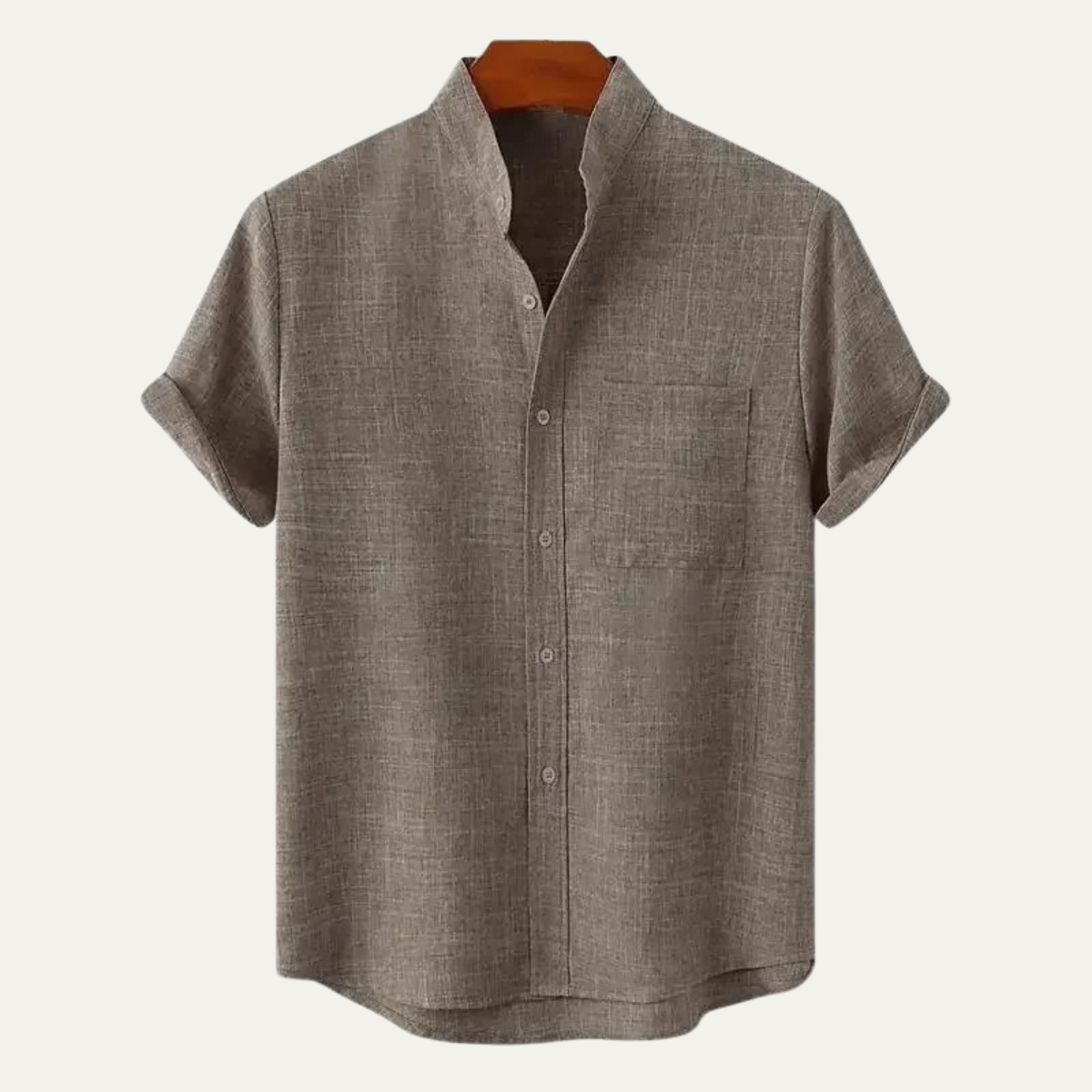 The Creststone Men’s Casual Cotton Summer Beach Shirt