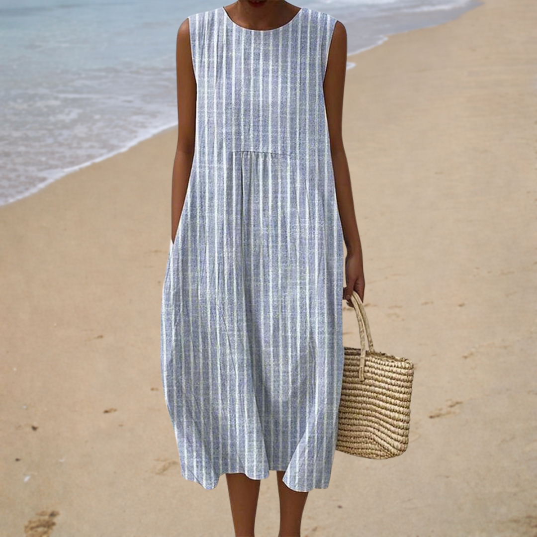 Rose - Comfortable Sleeveless Summer Dress