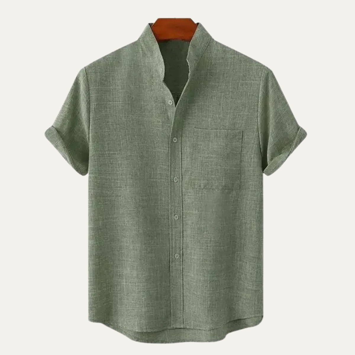 The Creststone Men’s Casual Cotton Summer Beach Shirt