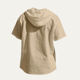 The Fairhaven Ridge Men’s Lightweight Hooded Cotton Linen Shirt