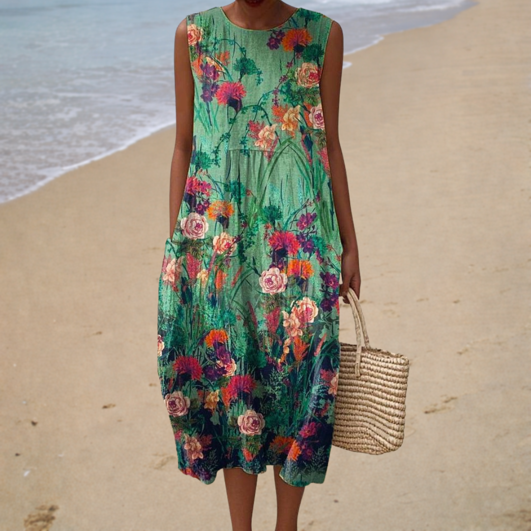 Juliette - Comfortable Sleeveless Summer Dress