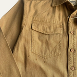 The Highwood Men’s Cotton Washed Canvas Shirt Jacket