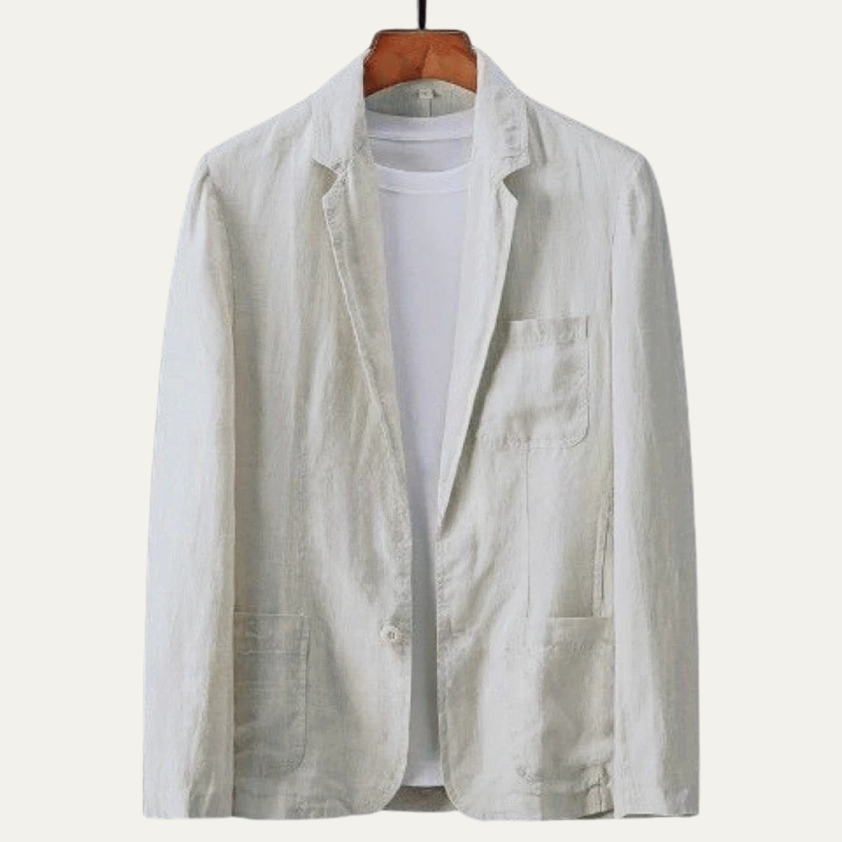 The Deerbrook Men’s Lightweight Linen Single Breasted Blazer