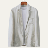 The Deerbrook Men’s Lightweight Linen Single Breasted Blazer