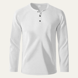 The Pinecrest Creek Men’s Casual Waffle Henley Thermal Shirt