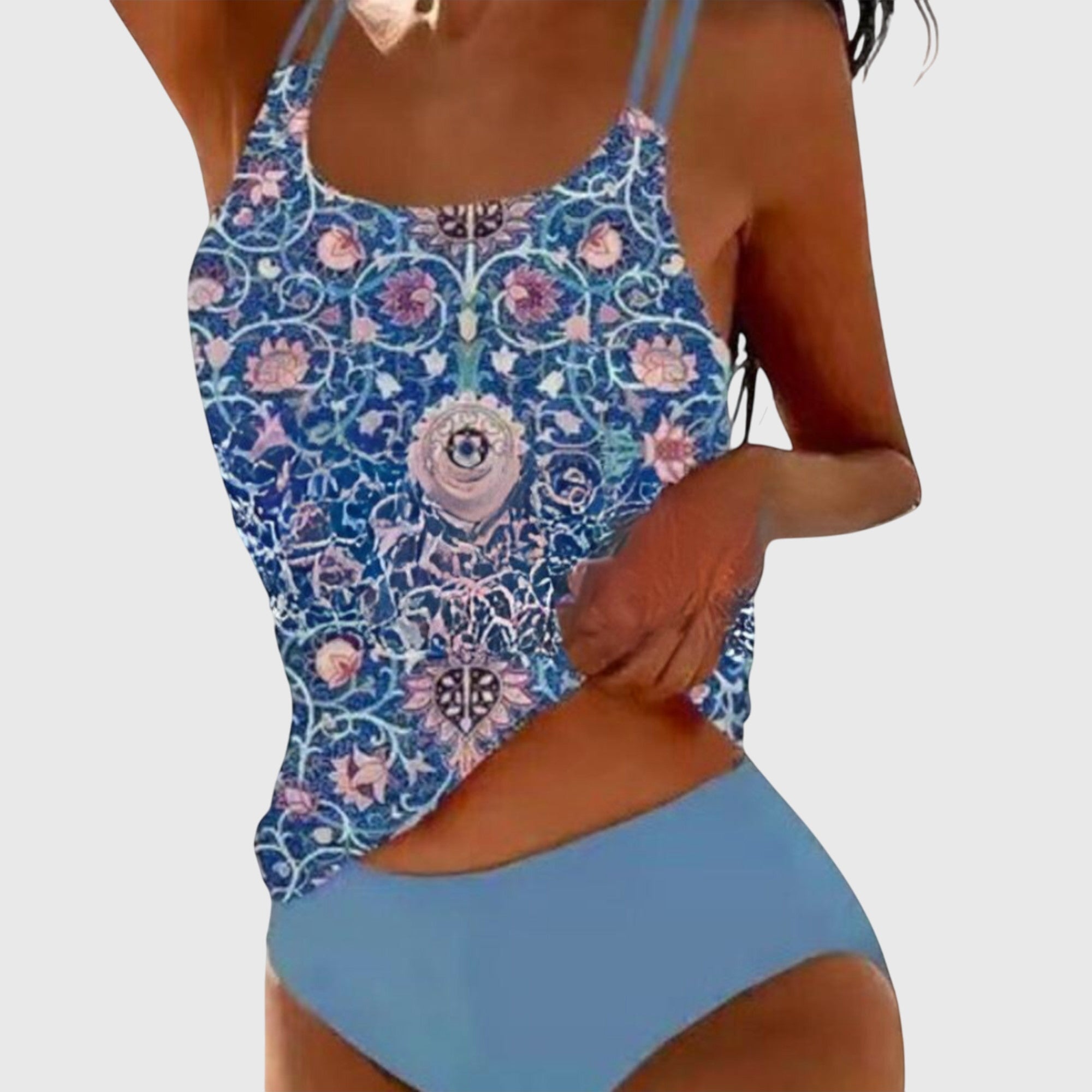 Clotilde | Two-Piece Swimwear Ensemble