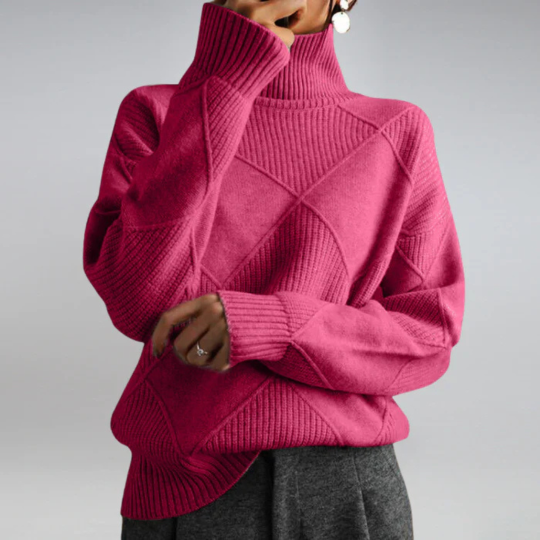 Anne | Premium Roll Neck Sweater