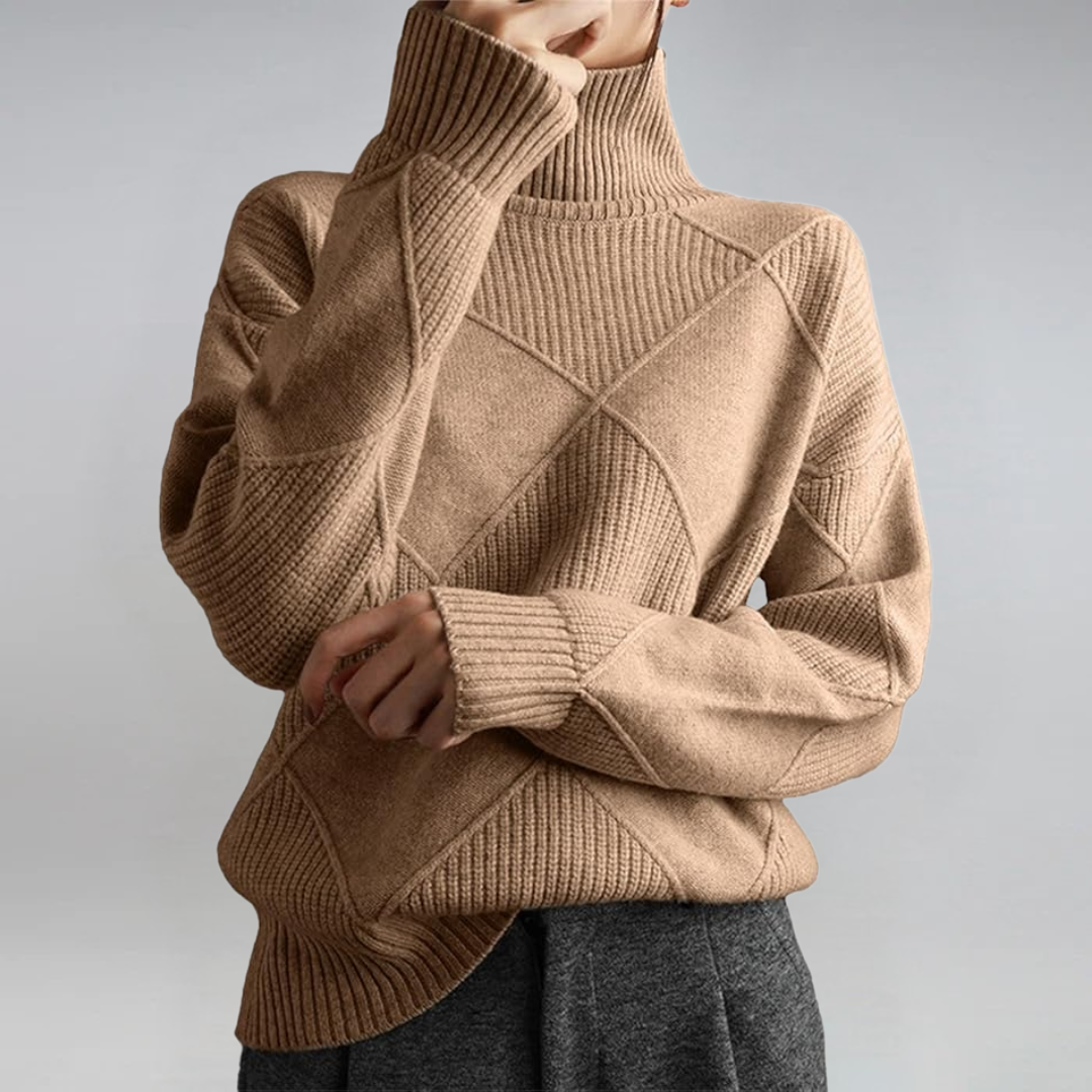 Anne | Premium Roll Neck Sweater