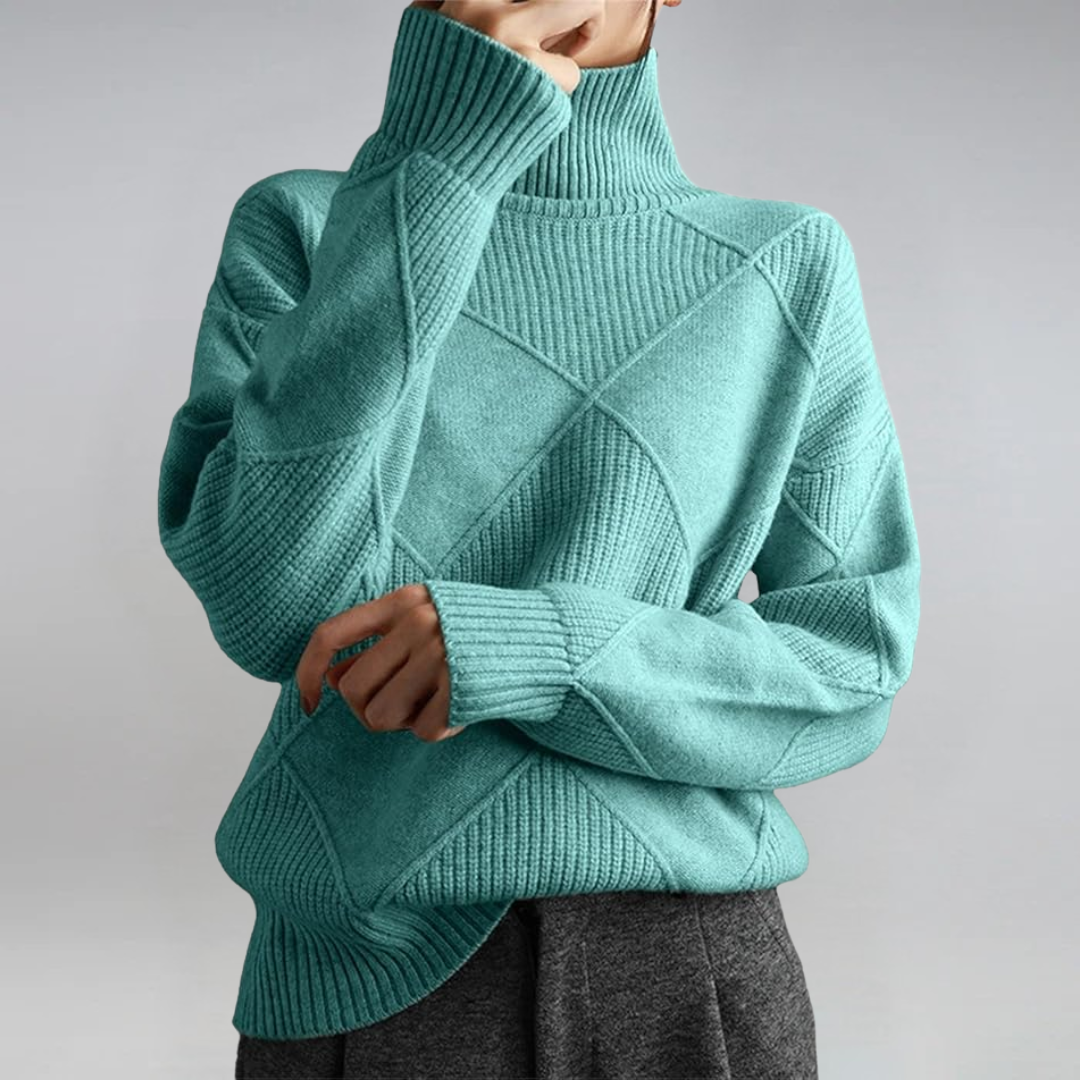 Lauren | Opulent Cashmere Turtleneck Sweater