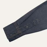 The Glenwood Court Men’s Vintage Dark Grey Denim Shirt