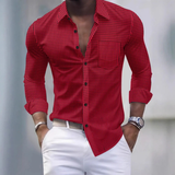 The Ashmont Men’s Slim Fit Gingham Long Sleeve Button Down Shirt