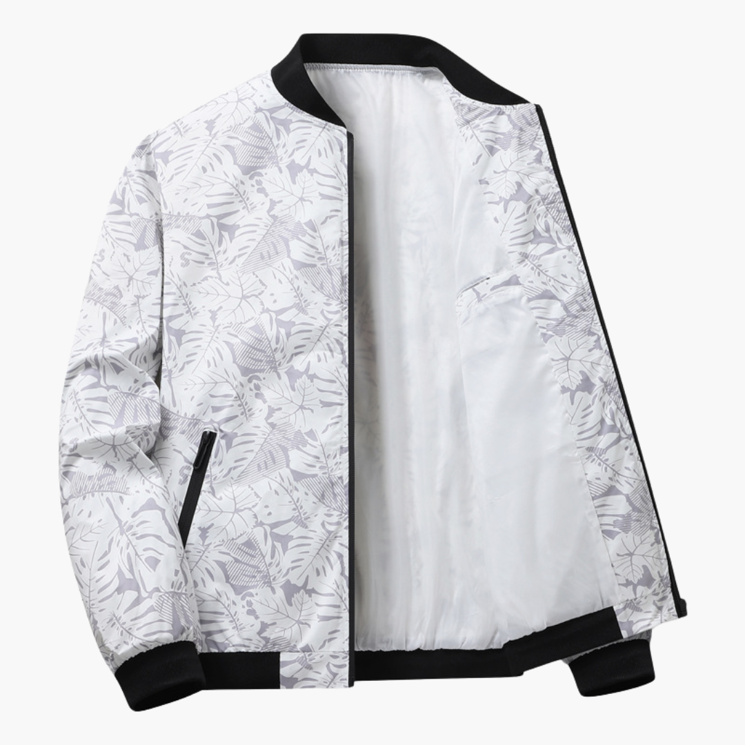 Lorenzo™ | Stylish Men's Bomber Jacket