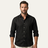 The Brookfall Ridge Men’s Trendy Summer Beach Linen Shirt