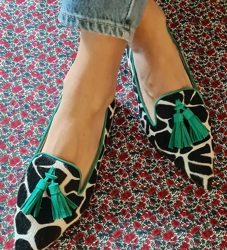 Nala - Timeless Fringed Moccasins