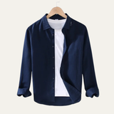 The Elmwood Park Men’s Summer Linen Cotton Retro Shirt