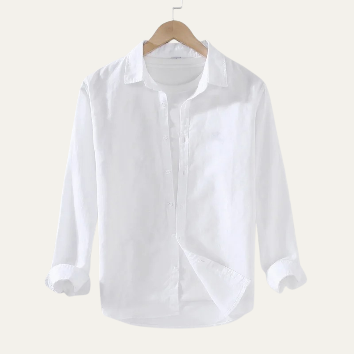 The Stoneford Men’s Summer Linen Cotton Vintage Shirt