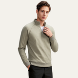 The Blackwell Men’s Half Zip Long Sleeve Casual Sweatshirt