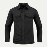 The Montbrook Men’s Tactical Multi Pocket Outdoor Cargo Shirt