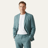The Elmstead Men’s Solid Colour Casual Linen Blazer