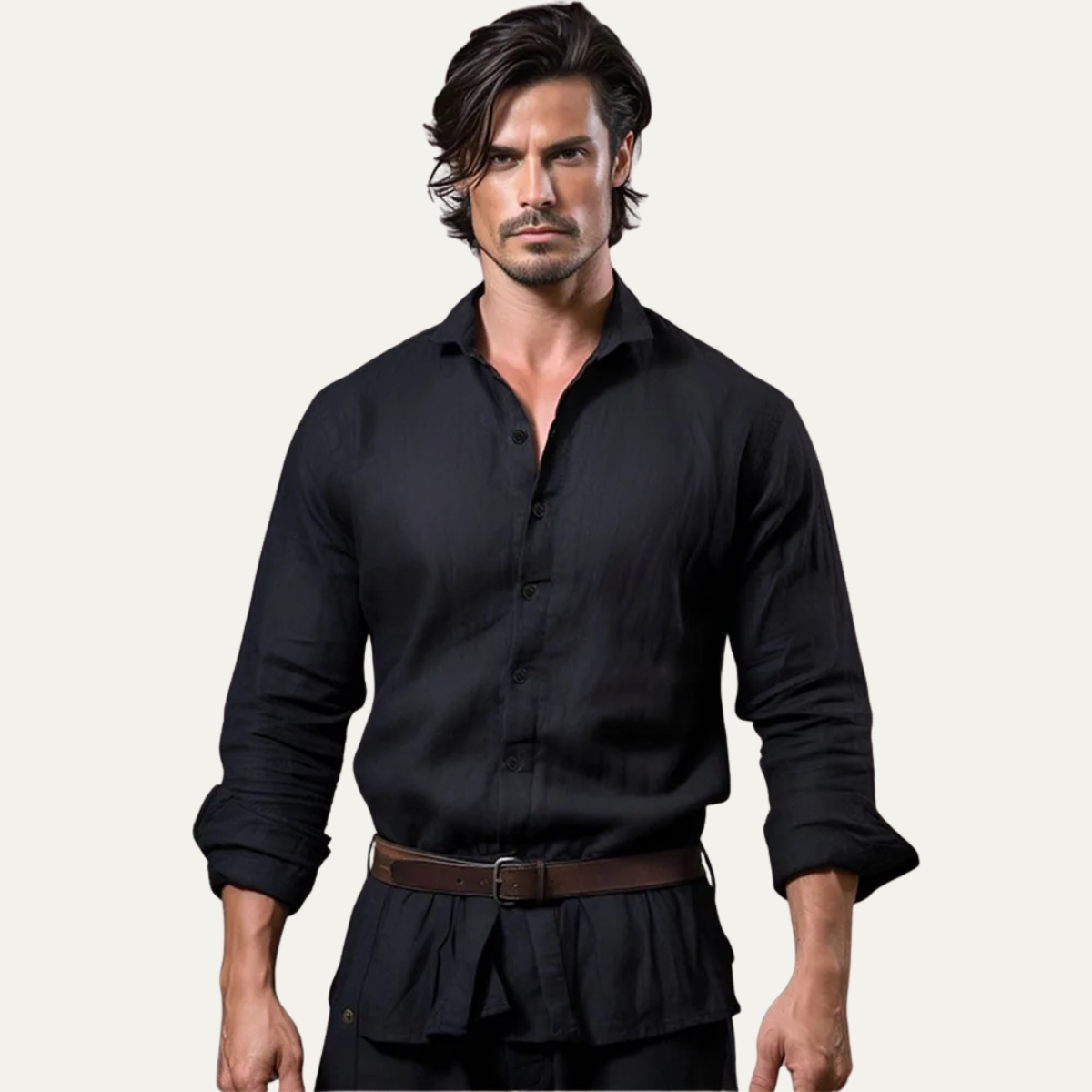 The Hawthorn Grove Men’s Breathable Slim Fit Button Down Shirt