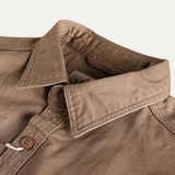The Hillston Men’s Vintage Washed Utility Casual Shirt Jacket