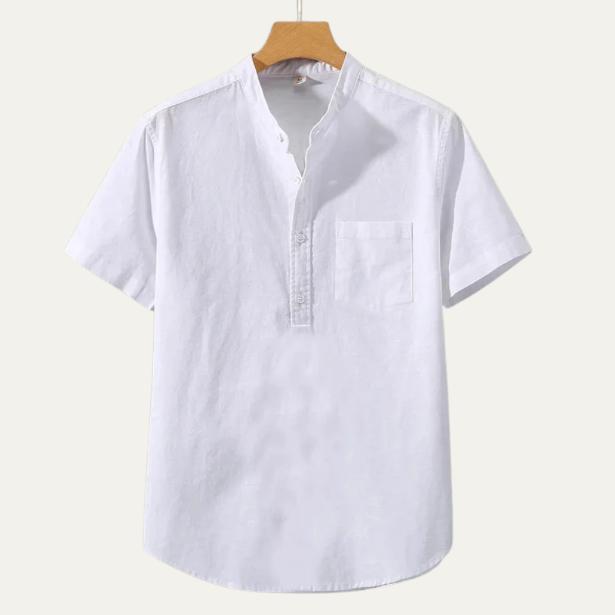 The Meadowcrest Men’s Lightweight Cotton Linen Shirt