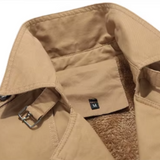 Étienne™ | Sophisticated Men's Trench Coat Featuring Quilted Accents