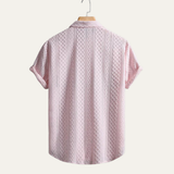 The Foxbrook Men’s Soft Textured Button-Up Shirt