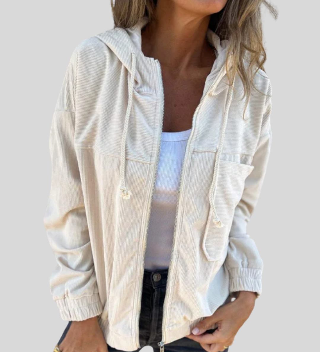 Delphine | Cozy Zip-Up Vest