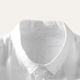 The Montland Men’s Lightweight Cotton Linen Relaxed Fit Shirt