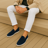 Chic Nubuck Leather Moccasins