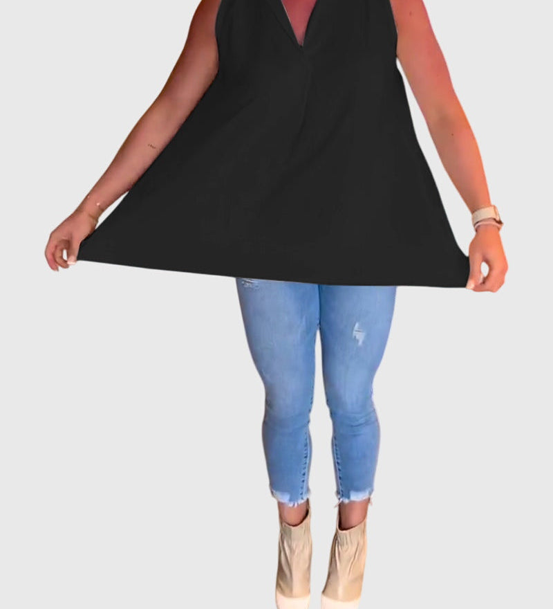 Maëlle | Sleeveless Blouse