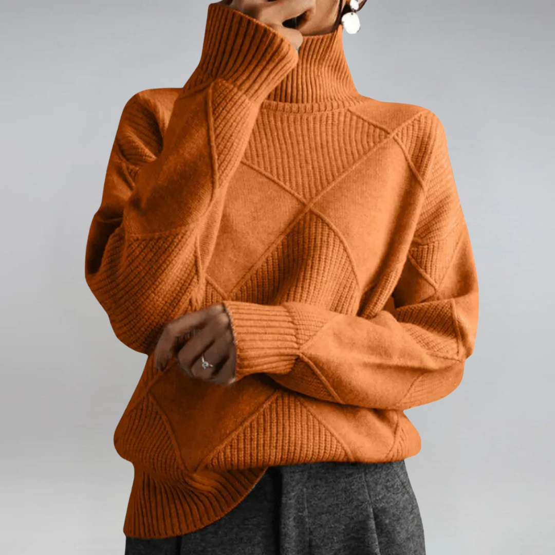 Anne | Premium Roll Neck Sweater