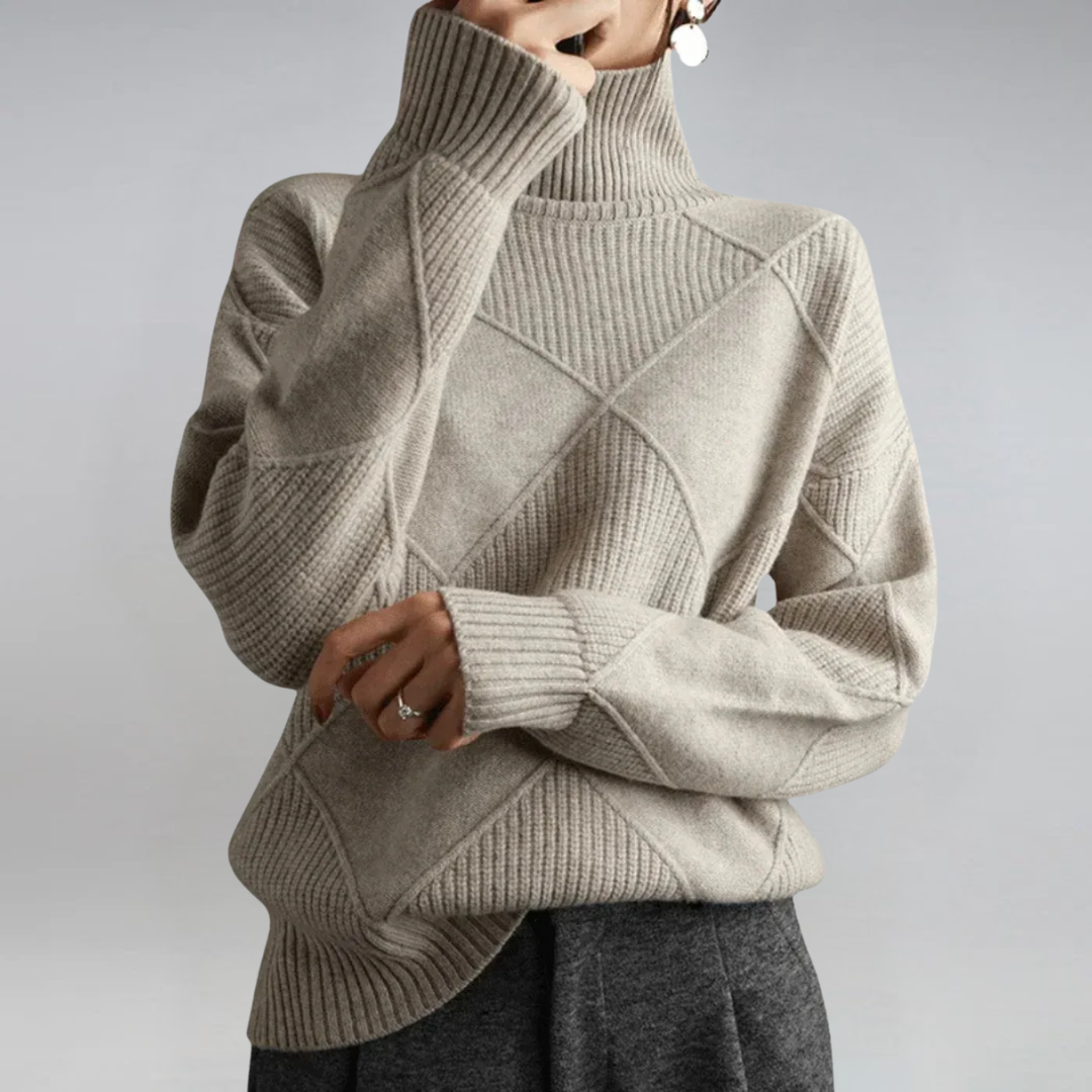 Anne | Premium Roll Neck Sweater