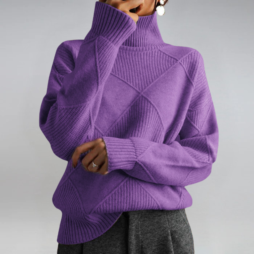 Anne | Premium Roll Neck Sweater